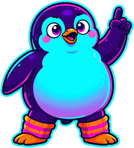 Disco Penguin
